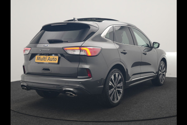 Ford Kuga 2.5 Vignale PHEV 225pk Dealer O.H. | Trekhaak Af Fabriek | Panodak | Adaptive Cruise | Head Up | 360 Camera | Bang & Olufsen | Lederen Comfortstoelen Memory & Verwarmd | Stuur Verwarmd | Apple Carplay | Blis | Keyless | DAB | Navigatie | 20"L.M | Plug In Hybrid |