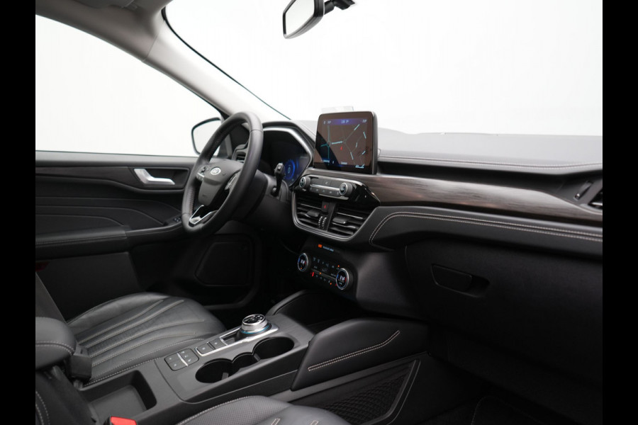 Ford Kuga 2.5 Vignale PHEV 225pk Dealer O.H. | Trekhaak Af Fabriek | Panodak | Adaptive Cruise | Head Up | 360 Camera | Bang & Olufsen | Lederen Comfortstoelen Memory & Verwarmd | Stuur Verwarmd | Apple Carplay | Blis | Keyless | DAB | Navigatie | 20"L.M | Plug In Hybrid |