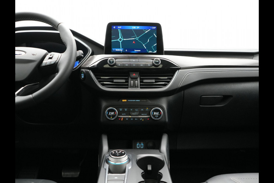 Ford Kuga 2.5 Vignale PHEV 225pk Dealer O.H. | Trekhaak Af Fabriek | Panodak | Adaptive Cruise | Head Up | 360 Camera | Bang & Olufsen | Lederen Comfortstoelen Memory & Verwarmd | Stuur Verwarmd | Apple Carplay | Blis | Keyless | DAB | Navigatie | 20"L.M | Plug In Hybrid |