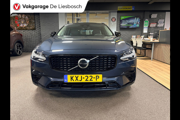 Volvo V90 2.0 T8 Plug-in hybrid AWD Ultimate Dark / Panoramadak / leder / trekhaak / camera / Harman Kardon audio
