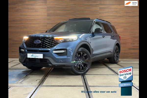 Ford Explorer 3.0 V6 PHEV ST-Line | 7p. | Black Style | Vol! | Pano | Trekhaak | Winter Pack | B&O | ACC | Led | Camera | Leder|