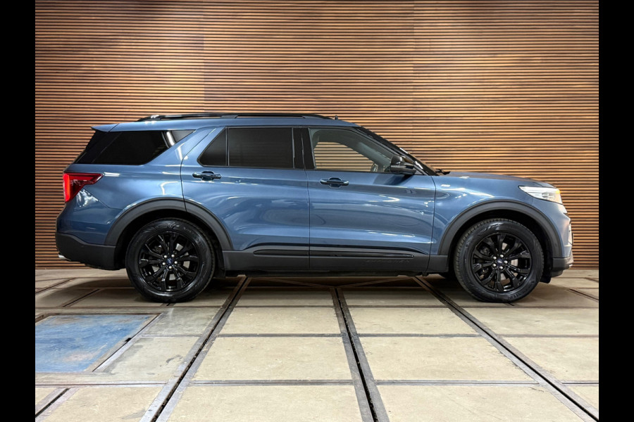 Ford Explorer 3.0 V6 PHEV ST-Line | 7p. | Black Style | Vol! | Pano | Trekhaak | Winter Pack | B&O | ACC | Led | Camera | Leder|