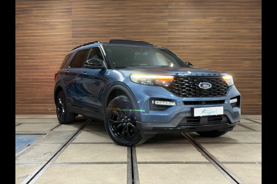 Ford Explorer 3.0 V6 PHEV ST-Line | 7p. | Black Style | Vol! | Pano | Trekhaak | Winter Pack | B&O | ACC | Led | Camera | Leder|
