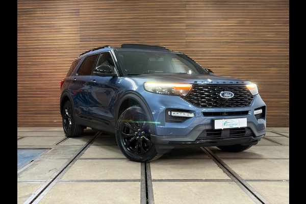 Ford Explorer 3.0 V6 PHEV ST-Line | 7p. | Black Style | Vol! | Pano | Trekhaak | Winter Pack | B&O | ACC | Led | Camera | Leder|