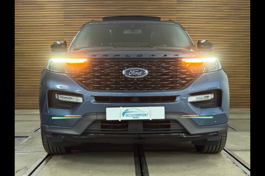 Ford Explorer 3.0 V6 PHEV ST-Line | 7p. | Black Style | Vol! | Pano | Trekhaak | Winter Pack | B&O | ACC | Led | Camera | Leder|
