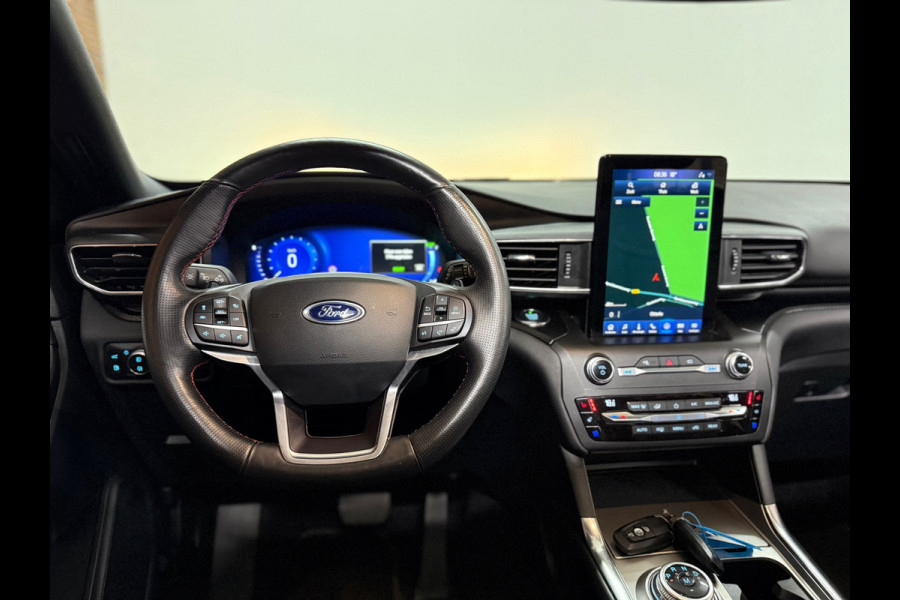 Ford Explorer 3.0 V6 PHEV ST-Line | 7p. | Black Style | Vol! | Pano | Trekhaak | Winter Pack | B&O | ACC | Led | Camera | Leder|