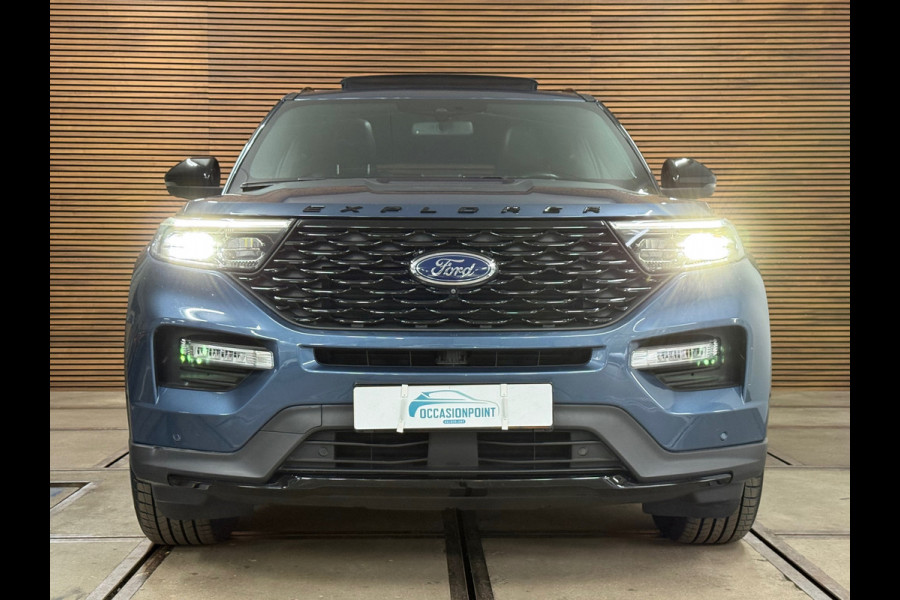 Ford Explorer 3.0 V6 PHEV ST-Line | 7p. | Black Style | Vol! | Pano | Trekhaak | Winter Pack | B&O | ACC | Led | Camera | Leder|