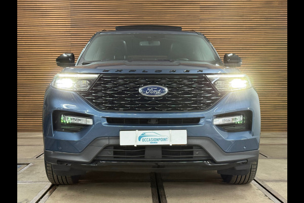 Ford Explorer 3.0 V6 PHEV ST-Line | 7p. | Black Style | Vol! | Pano | Trekhaak | Winter Pack | B&O | ACC | Led | Camera | Leder|