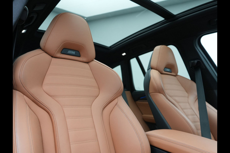 BMW X3 xDrive30e M Sport PHEV 293pk Dealer O.H. | Panodak | Adaptive Cruise | Head Up | 360 Camera | Harman / Kardon | Lederen Competition Stoelen Memory & Verewarmd | Stuur Verwarmd | Blis | Adaptive LED | Apple Carplay | Sfeerverlichting | Plug In Hybrid |