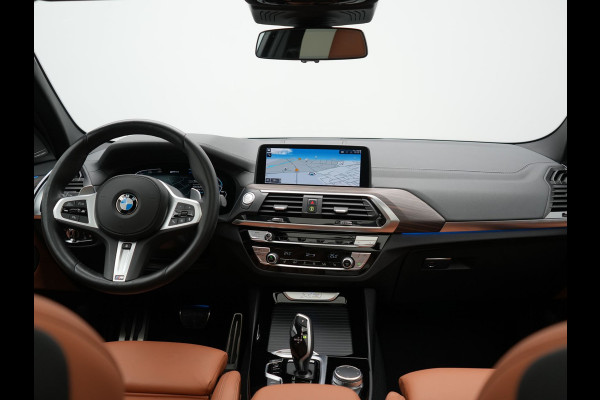 BMW X3 xDrive30e M Sport PHEV 293pk Dealer O.H. | Panodak | Adaptive Cruise | Head Up | 360 Camera | Harman / Kardon | Lederen Competition Stoelen Memory & Verewarmd | Stuur Verwarmd | Blis | Adaptive LED | Apple Carplay | Sfeerverlichting | Plug In Hybrid |