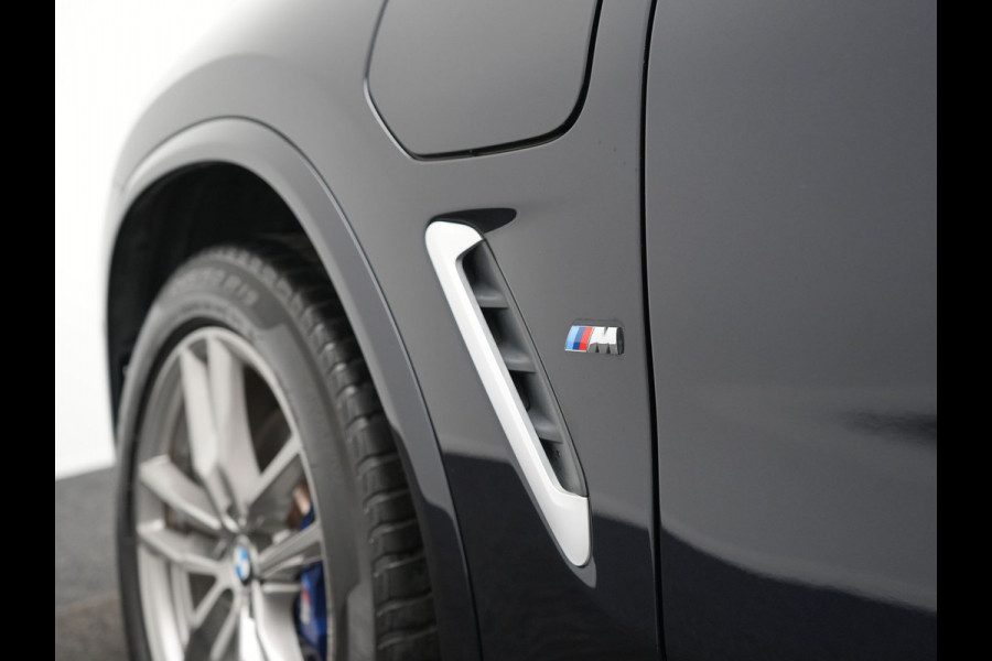 BMW X3 xDrive30e M Sport PHEV 293pk Dealer O.H. | Panodak | Adaptive Cruise | Head Up | 360 Camera | Harman / Kardon | Lederen Competition Stoelen Memory & Verewarmd | Stuur Verwarmd | Blis | Adaptive LED | Apple Carplay | Sfeerverlichting | Plug In Hybrid |
