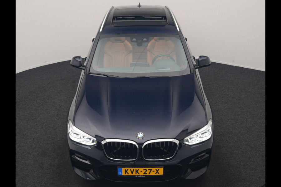BMW X3 xDrive30e M Sport PHEV 293pk Dealer O.H. | Panodak | Adaptive Cruise | Head Up | 360 Camera | Harman / Kardon | Lederen Competition Stoelen Memory & Verewarmd | Stuur Verwarmd | Blis | Adaptive LED | Apple Carplay | Sfeerverlichting | Plug In Hybrid |