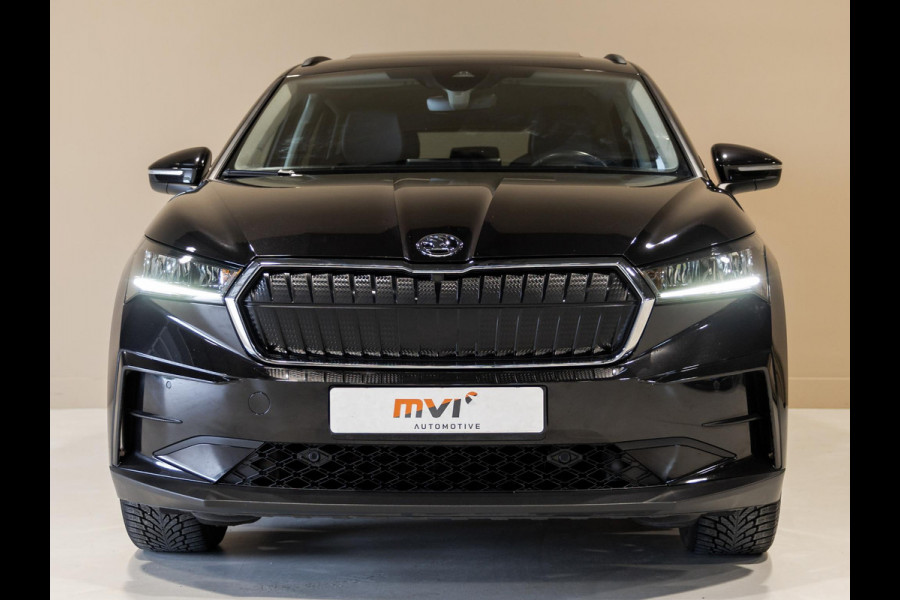 Škoda ENYAQ iV 60 SOH 91% / 180pk / Panorama dak / Trekhaak / Warmtepomp / Dodehoek herkenning /