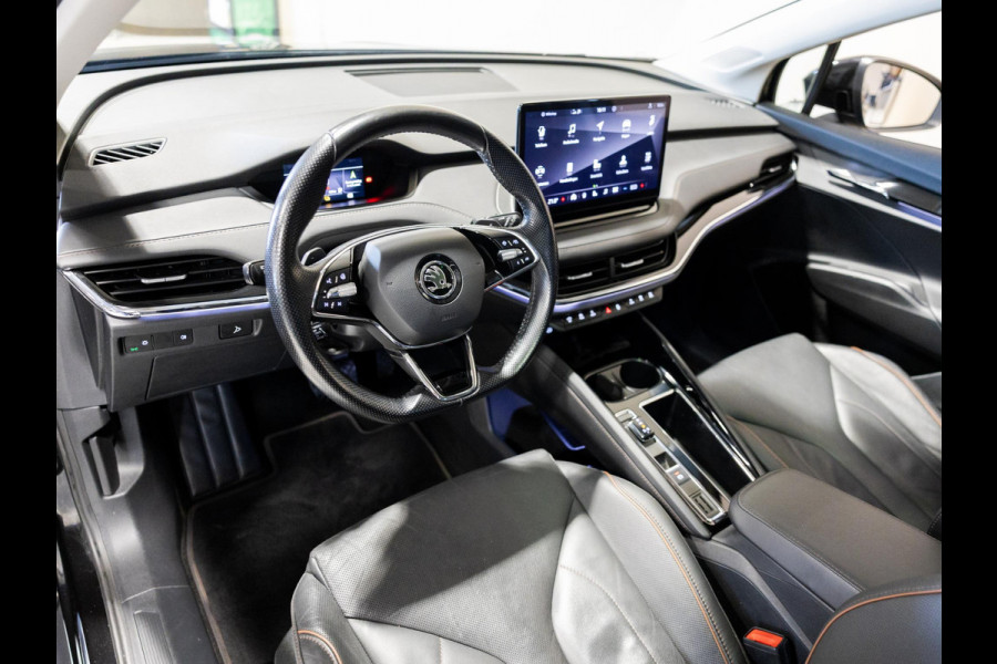Škoda ENYAQ iV 60 SOH 91% / 180pk / Panorama dak / Trekhaak / Warmtepomp / Dodehoek herkenning /