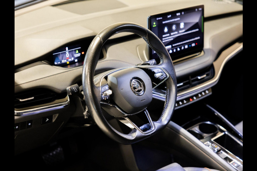 Škoda ENYAQ iV 60 SOH 91% / 180pk / Panorama dak / Trekhaak / Warmtepomp / Dodehoek herkenning /