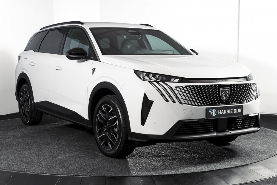 Peugeot 5008 1.2 Hybrid 145 GT 7-pers | Dig. Cockpit | Adapt. Cruise | Stoel-+Stuurverw. | PDC | 360 Camera | NAV + App. Connect | ECC | Elek. Klep | LM 19" | 7733