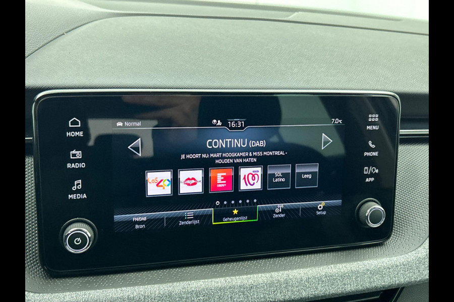 Škoda Kamiq 1.0 TSI Business Edition DSG Navigatie Climate control Cruise control LED Keyless Achteruitrijcamera Parkeersensoren Apple Carplay/ Android Auto Radio