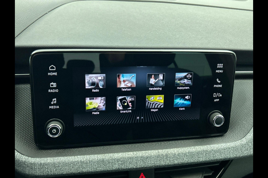 Škoda Kamiq 1.0 TSI Business Edition DSG Navigatie Climate control Cruise control LED Keyless Achteruitrijcamera Parkeersensoren Apple Carplay/ Android Auto Radio