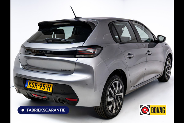 Peugeot 208 1.2 Hybrid 110 e-DCS6 Style | Tot 8 jaar garantie | Airco | Cruise | Apple Carplay / Android Auto Led, Pdc achter, Lane-assist, Verkeersborddetectie, Dab