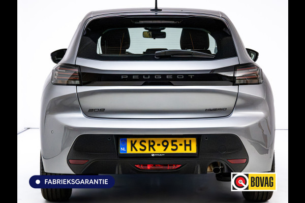 Peugeot 208 1.2 Hybrid 110 e-DCS6 Style | Tot 8 jaar garantie | Airco | Cruise | Apple Carplay / Android Auto Led, Pdc achter, Lane-assist, Verkeersborddetectie, Dab