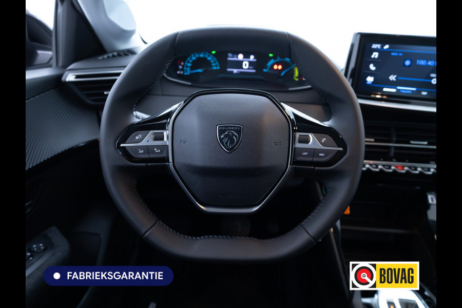 Peugeot 208 1.2 Hybrid 110 e-DCS6 Style | Tot 8 jaar garantie | Airco | Cruise | Apple Carplay / Android Auto Led, Pdc achter, Lane-assist, Verkeersborddetectie, Dab