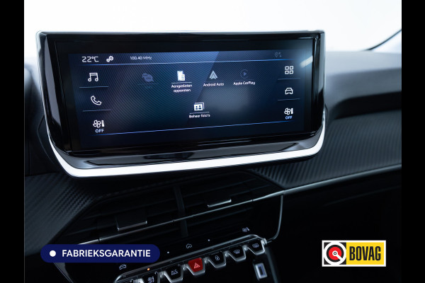 Peugeot 208 1.2 Hybrid 110 e-DCS6 Style | Tot 8 jaar garantie | Airco | Cruise | Apple Carplay / Android Auto Led, Pdc achter, Lane-assist, Verkeersborddetectie, Dab