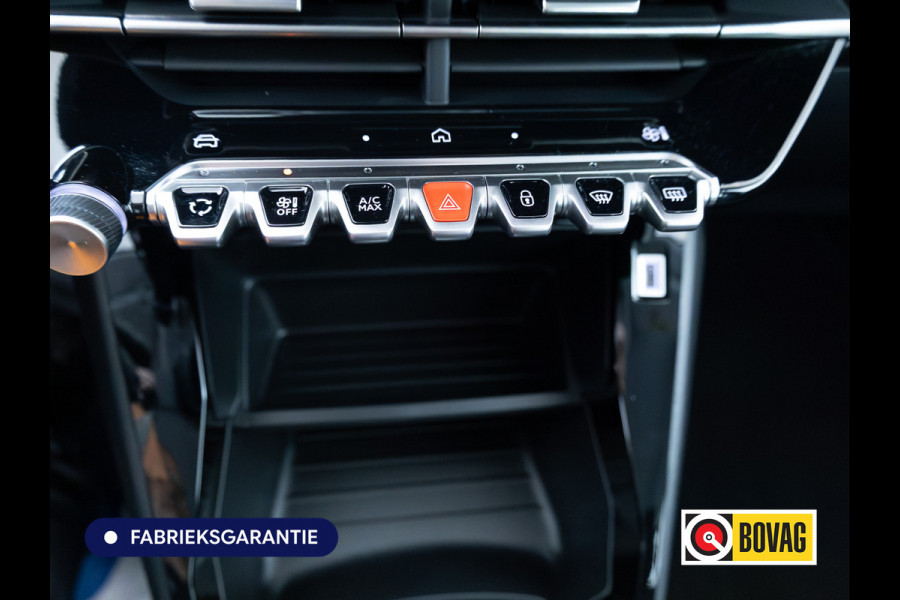 Peugeot 208 1.2 Hybrid 110 e-DCS6 Style | Tot 8 jaar garantie | Airco | Cruise | Apple Carplay / Android Auto Led, Pdc achter, Lane-assist, Verkeersborddetectie, Dab