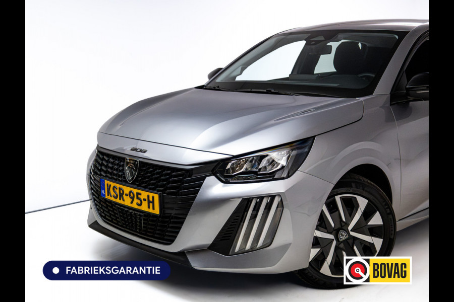 Peugeot 208 1.2 Hybrid 110 e-DCS6 Style | Tot 8 jaar garantie | Airco | Cruise | Apple Carplay / Android Auto Led, Pdc achter, Lane-assist, Verkeersborddetectie, Dab