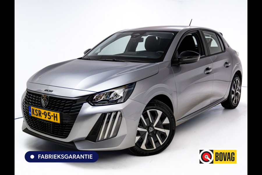 Peugeot 208 1.2 Hybrid 110 e-DCS6 Style | Tot 8 jaar garantie | Airco | Cruise | Apple Carplay / Android Auto Led, Pdc achter, Lane-assist, Verkeersborddetectie, Dab