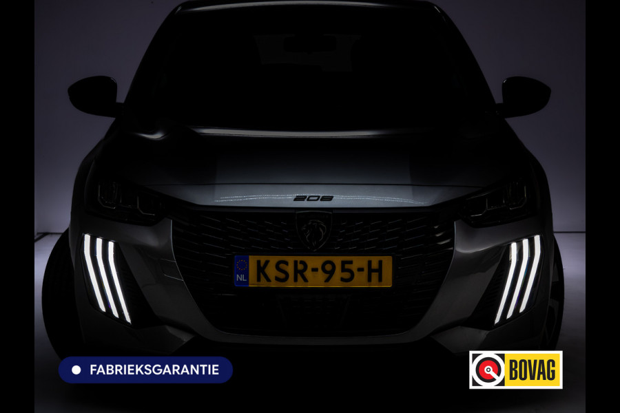 Peugeot 208 1.2 Hybrid 110 e-DCS6 Style | Tot 8 jaar garantie | Airco | Cruise | Apple Carplay / Android Auto Led, Pdc achter, Lane-assist, Verkeersborddetectie, Dab