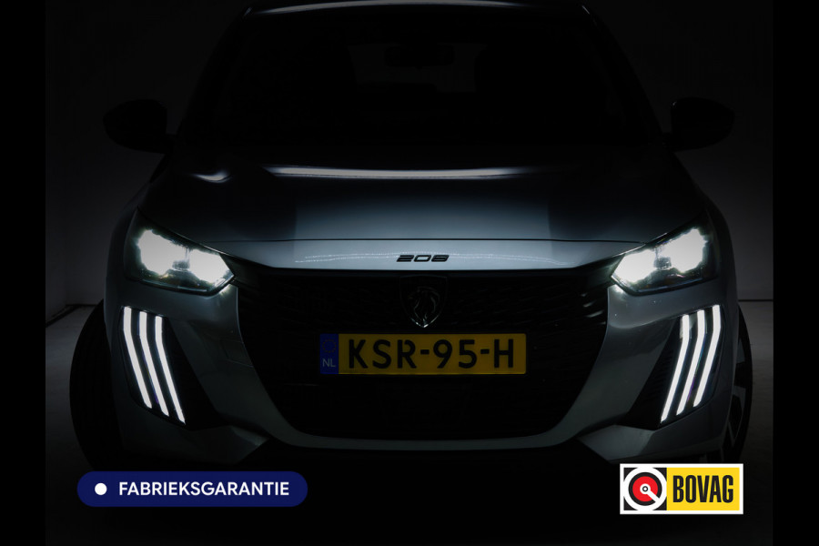 Peugeot 208 1.2 Hybrid 110 e-DCS6 Style | Tot 8 jaar garantie | Airco | Cruise | Apple Carplay / Android Auto Led, Pdc achter, Lane-assist, Verkeersborddetectie, Dab