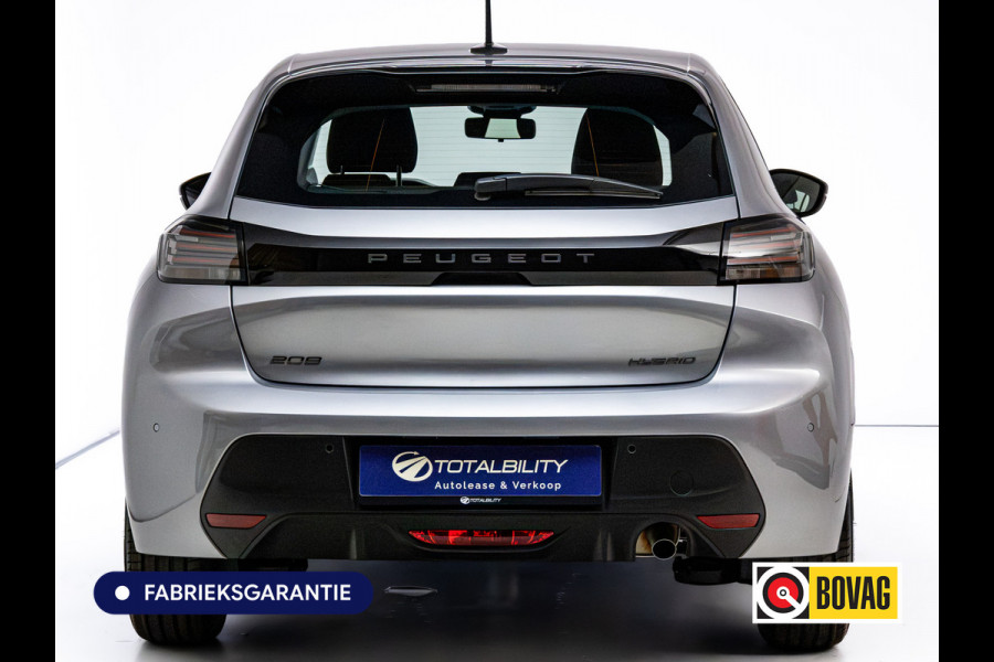 Peugeot 208 1.2 Hybrid 110 e-DCS6 Style | Tot 8 jaar garantie | Airco | Cruise | Apple Carplay / Android Auto Led, Pdc achter, Lane-assist, Verkeersborddetectie, Dab
