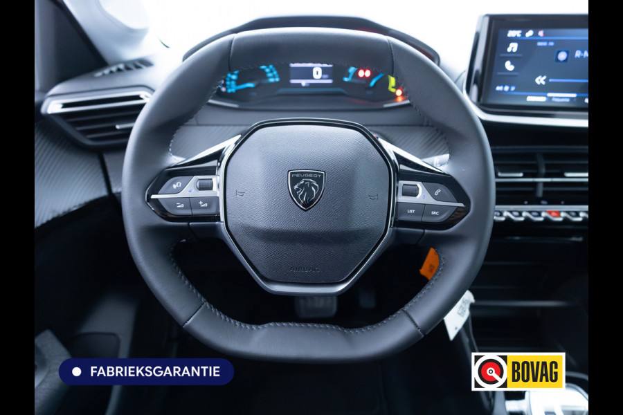 Peugeot 208 1.2 Hybrid 110 e-DCS6 Style | Tot 8 jaar garantie | Airco | Cruise | Apple Carplay / Android Auto Led, Pdc achter, Lane-assist, Verkeersborddetectie, Dab