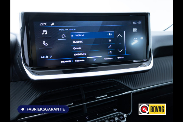 Peugeot 208 1.2 Hybrid 110 e-DCS6 Style | Tot 8 jaar garantie | Airco | Cruise | Apple Carplay / Android Auto Led, Pdc achter, Lane-assist, Verkeersborddetectie, Dab