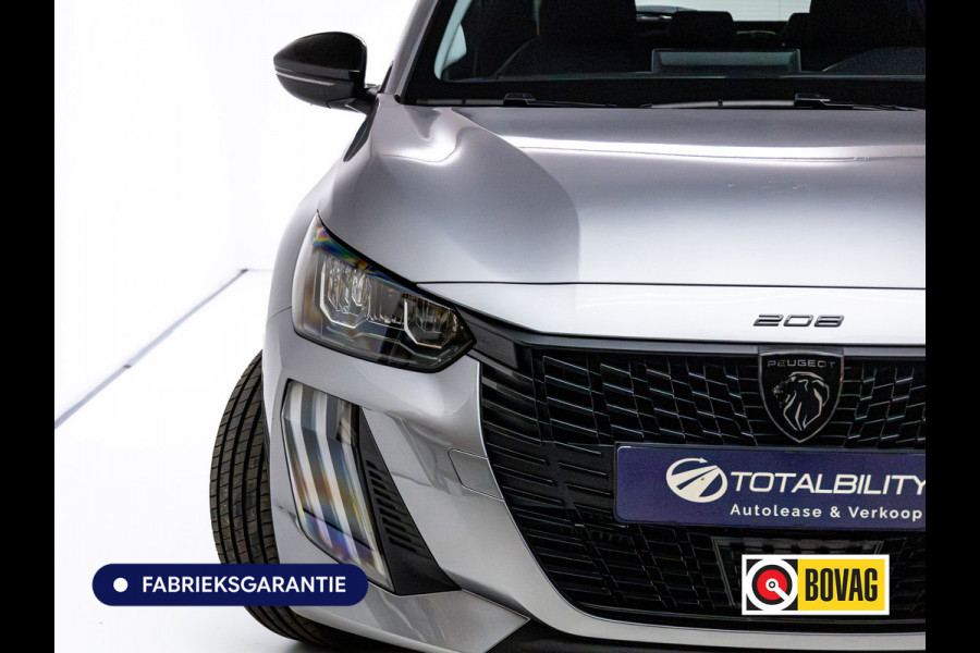 Peugeot 208 1.2 Hybrid 110 e-DCS6 Style | Tot 8 jaar garantie | Airco | Cruise | Apple Carplay / Android Auto Led, Pdc achter, Lane-assist, Verkeersborddetectie, Dab