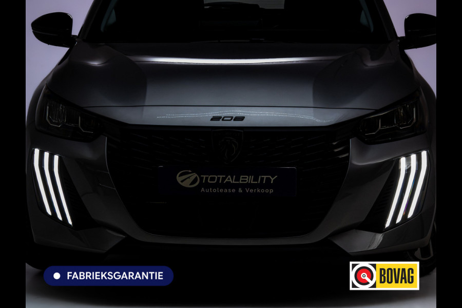 Peugeot 208 1.2 Hybrid 110 e-DCS6 Style | Tot 8 jaar garantie | Airco | Cruise | Apple Carplay / Android Auto Led, Pdc achter, Lane-assist, Verkeersborddetectie, Dab