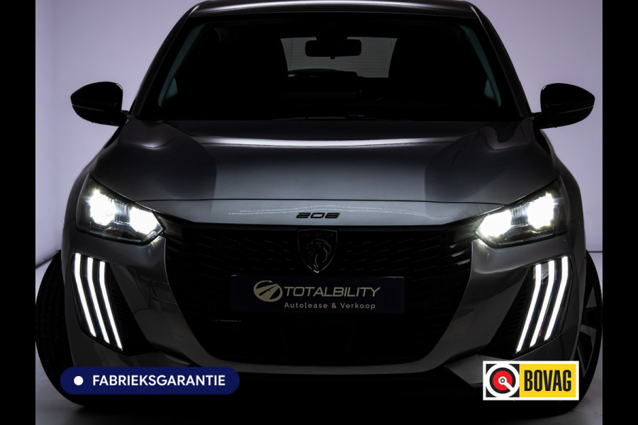Peugeot 208 1.2 Hybrid 110 e-DCS6 Style | Tot 8 jaar garantie | Airco | Cruise | Apple Carplay / Android Auto Led, Pdc achter, Lane-assist, Verkeersborddetectie, Dab