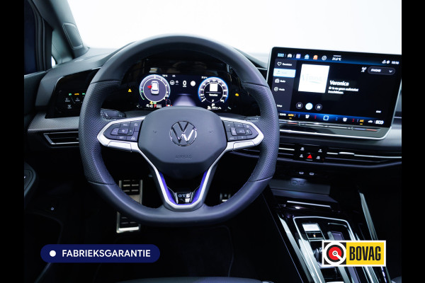 Volkswagen Golf 1.5 eHybrid GTE 272PK | Pano | Leer | Stoelkoeling | Stoel-Stuurverwarming | Elec. trekhaak | Travel assist | IQ-Drive | IQ-Led | Black-style | Memorystoel | Adaptive Cruise | Head-Up | Keyless | Sfeerverlichting | DCC |