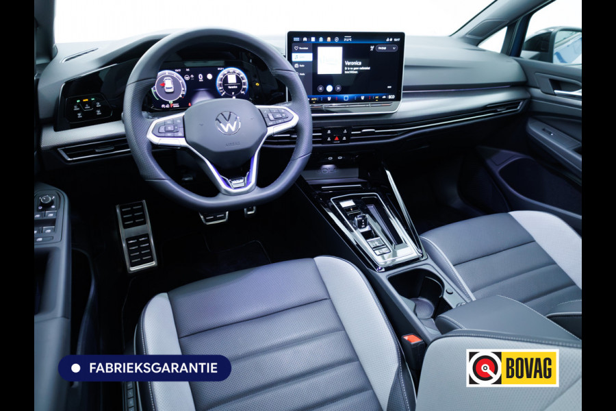 Volkswagen Golf 1.5 eHybrid GTE 272PK | Pano | Leer | Stoelkoeling | Stoel-Stuurverwarming | Elec. trekhaak | Travel assist | IQ-Drive | IQ-Led | Black-style | Memorystoel | Adaptive Cruise | Head-Up | Keyless | Sfeerverlichting | DCC |