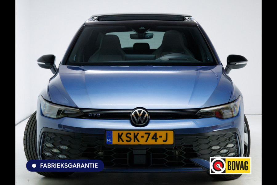 Volkswagen Golf 1.5 eHybrid GTE 272PK | Pano | Leer | Stoelkoeling | Stoel-Stuurverwarming | Elec. trekhaak | Travel assist | IQ-Drive | IQ-Led | Black-style | Memorystoel | Adaptive Cruise | Head-Up | Keyless | Sfeerverlichting | DCC |