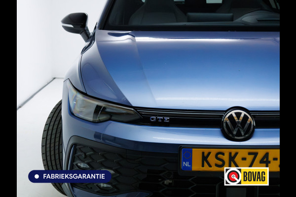 Volkswagen Golf 1.5 eHybrid GTE 272PK | Pano | Leer | Stoelkoeling | Stoel-Stuurverwarming | Elec. trekhaak | Travel assist | IQ-Drive | IQ-Led | Black-style | Memorystoel | Adaptive Cruise | Head-Up | Keyless | Sfeerverlichting | DCC |
