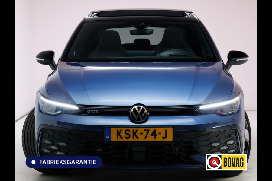 Volkswagen Golf 1.5 eHybrid GTE 272PK | Pano | Leer | Stoelkoeling | Stoel-Stuurverwarming | Elec. trekhaak | Travel assist | IQ-Drive | IQ-Led | Black-style | Memorystoel | Adaptive Cruise | Head-Up | Keyless | Sfeerverlichting | DCC |