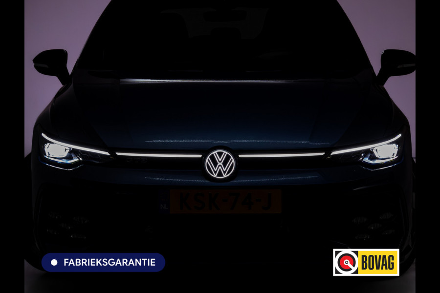 Volkswagen Golf 1.5 eHybrid GTE 272PK | Pano | Leer | Stoelkoeling | Stoel-Stuurverwarming | Elec. trekhaak | Travel assist | IQ-Drive | IQ-Led | Black-style | Memorystoel | Adaptive Cruise | Head-Up | Keyless | Sfeerverlichting | DCC |