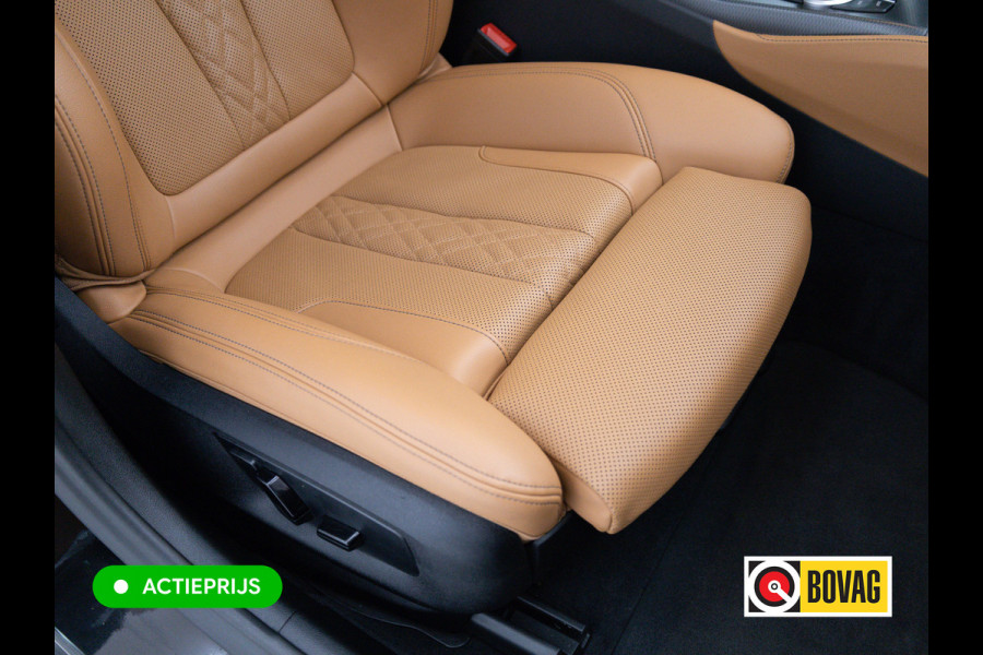 BMW 5 Serie BMW 545e xDrive M-Sport 394PK | 6-CIL. | SCHUIFDAK | TREKHAAK | 360° | ACC | STOEL- & STUURVERW | Adaptieve Cruise, Lederen bekleding, Comfortstoelen, Electrische verstelbare voorstoelen