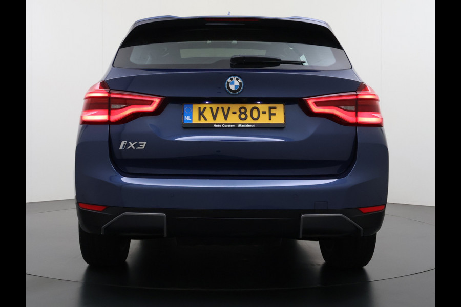 BMW iX3 Panoramadak SOH 99% Leder Adap.Cruise Camera Apple Carplay Android Auto 3-Zone Ecc Executive 80kWh Elek.Achterklep Adaptief onderstel Stoelverwarming Pdc Lmv Led Elek.Stoelen Isofix Bluetooth