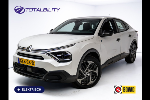 Citroën Ë-C4 X You 50 kWh 136 PK | Full led | Snellader | Apple carplay / Android auto | Cruise control | Camera | Rijklaar | Zwarte spiegels, 18"LMV, Metallic lak
