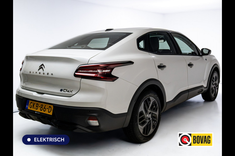 Citroën Ë-C4 X You 50 kWh 136 PK | Full led | Snellader | Apple carplay / Android auto | Cruise control | Camera | Rijklaar | Zwarte spiegels, 18"LMV, Metallic lak