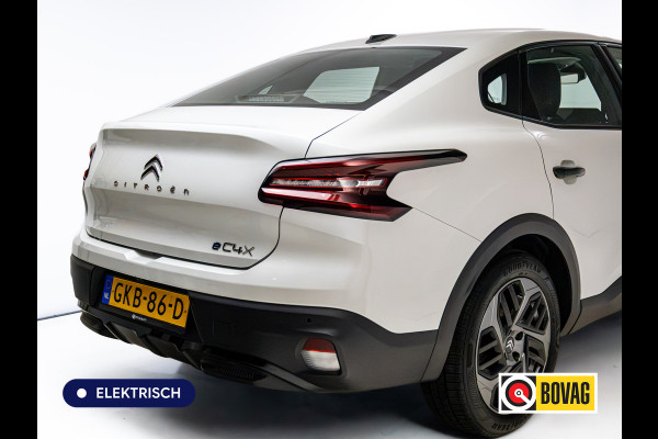 Citroën Ë-C4 X You 50 kWh 136 PK | Full led | Snellader | Apple carplay / Android auto | Cruise control | Camera | Rijklaar | Zwarte spiegels, 18"LMV, Metallic lak