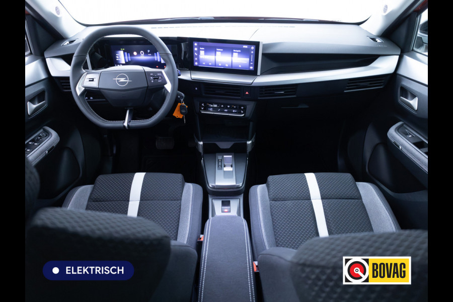 Opel Frontera Electric GS 44 kWh | Stoel- Stuur- & voorruitverw. | Camera | PDC V+A | Cruise | Rijklaarprijs, tot 8 jaar garantie! | Two Tone, 17" LMV, Navigatie, Dode hoek detectie, Carplay, Technologie GS pakket, NL auto