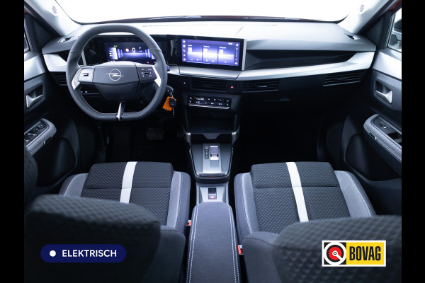 Opel Frontera Electric GS 44 kWh | Stoel- Stuur- & voorruitverw. | Camera | PDC V+A | Cruise | Rijklaarprijs, tot 8 jaar garantie! | Two Tone, 17" LMV, Navigatie, Dode hoek detectie, Carplay, Technologie GS pakket, NL auto